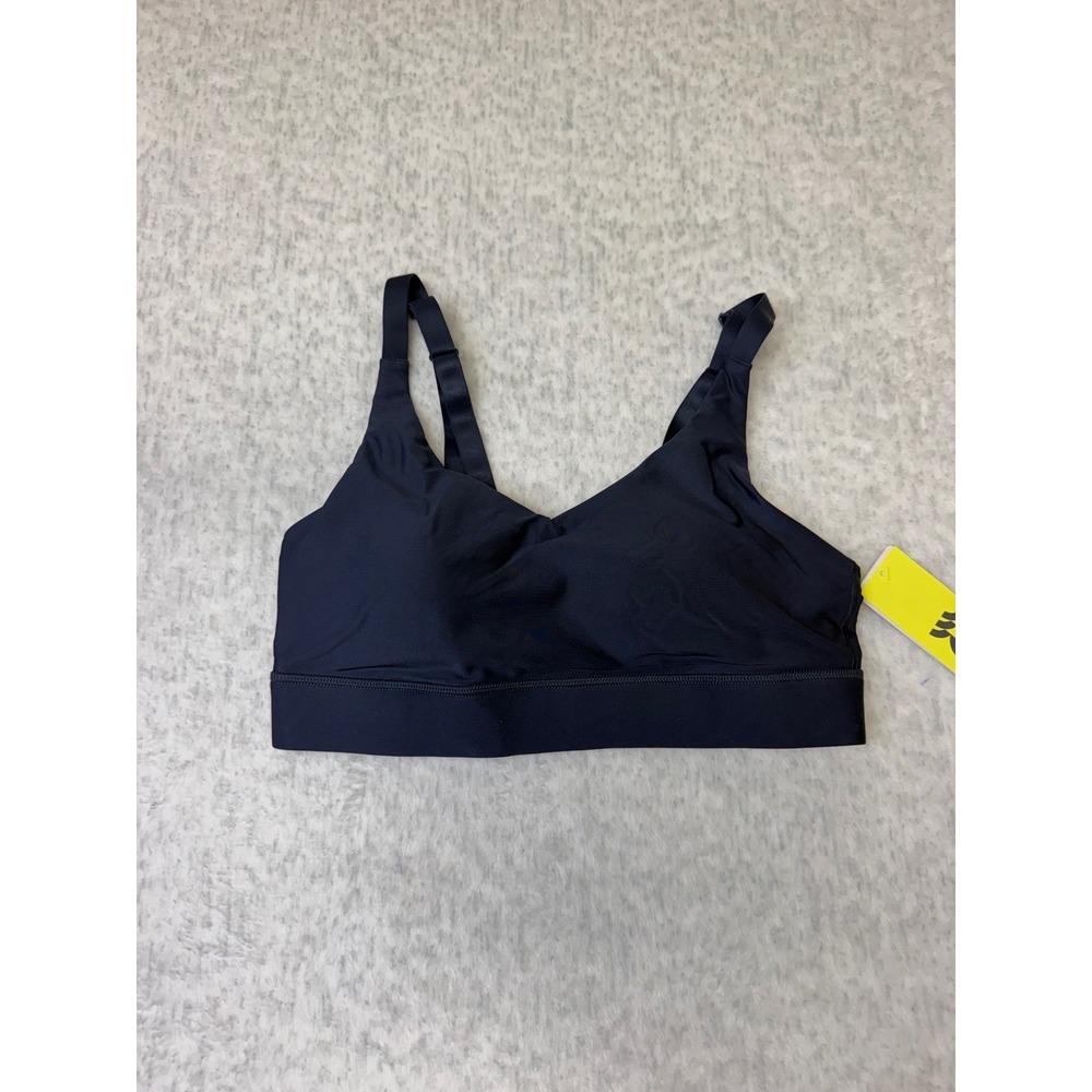 All in Motion Effortless Support Sports Bra Navy Blue Small NWT 214 05 8015